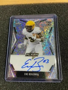 ENO BENJAMIN 2020 Leaf Flash AUTOGRAPH Arizona Cardinals ARIZONA STATE SUNDEVILS - Picture 1 of 2