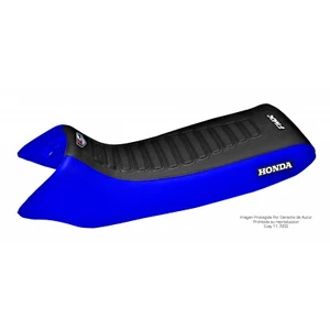 FMX Black & Blue HF Seat Cover for Honda NX 350 SAHARA FREE SHIPPING INCLUDED - Picture 1 of 1