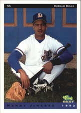 1993 Durham Bulls Classic/Best #9 Manny Jimenez