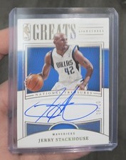 Jerry Stackhouse Greats Signatures Gold /10 - 2022-23 National Treasures
