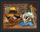 The Wranglers Western Panel Cotton Fabric