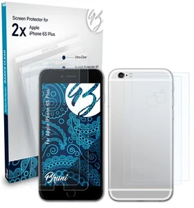 Bruni 2x Écran protecteur pour Apple iPhone 6S Plus Protecteur d'écran - Photo 1 sur 4