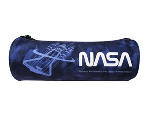 Astuccio Nasa Tombolino per la Scuola Rotondo Colore Blu 21x7,5cm - Imagen 1 de 2