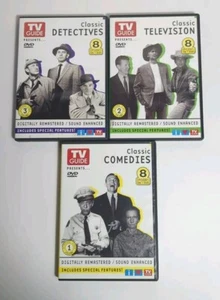 TV Guide Classic Comedies - Television - Detectives - Lot Of 3 - MINT DISCS - Imagen 1 de 4