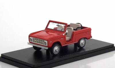 Ford BRONCO Roadster 1967 Red Neo 47210 1:43 Resin USA Car Rosso Rot - Bild 1 von 3