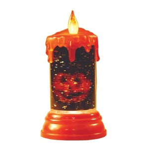 Pumpkin Light-Up LED Halloween Candle - Picture 1 of 1