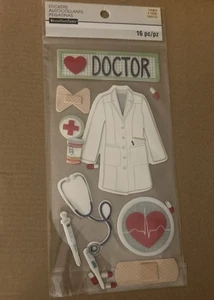 Recuerdos DOCTOR. 16 piezas, pegatinas 3D - Imagen 1 de 1