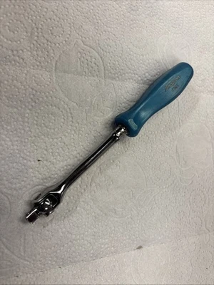 RARO Snap-on EE. UU. AZUL PERLA 1/4" Unidad 6" Longitud Barra de Interruptor Duro TMH10 Foto 1 de 4