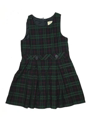 Vestido verde Lands' End para niñas 6 Foto 1 de 2