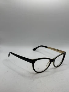 Gucci GG3742 2EN 53mm montatura occhiali da vista nero su oro floreale occhio di gatto Italia - Foto 1 di 8