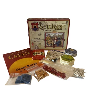 The Settlers of Catan Board Game 100% Complete 2003 Mayfair Games #483 - Picture 1 of 15