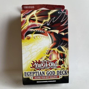 New Sealed Yu-Gi-Oh TCG Egyptian God Deck Slifer The Sky Dragon 1st Edition - Picture 1 of 6