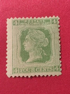 QV,Prince Edward Island 1872 ,For cts Green 🍏 MPOG (0404_9) - Picture 1 of 3