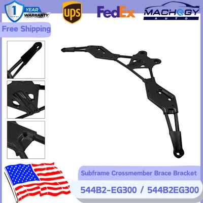 Front Subframe Crossmember Brace Bracket 544B2EG300 For EX35 G35 G37 M35 Q40 Q60 - Image 1 of 4