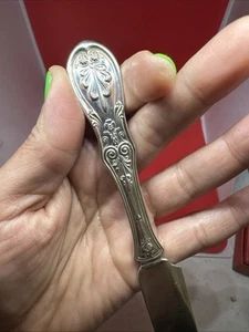 Vintage Tiffany & Co Sterling Silver Butter Knife 62 Grams - Picture 1 of 5