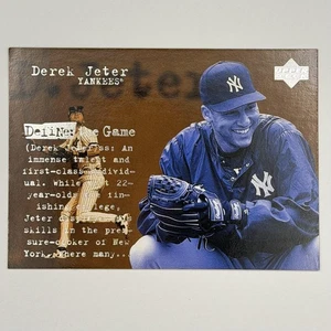 Derek Jeter 1998 Upper Deck #141 New York Yankees 10*5 - Imagen 1 de 2