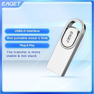 EAGET USB 2.0 USB Flash Drive Memory Stick 8G 16G 32G 64GB Portable Thumb Drive - Picture 1 of 8