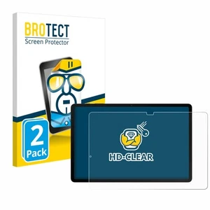 2x Screen Protector for Samsung Galaxy Tab S8 Plus WiFi Clear Protection Film - Afbeelding 1 van 7