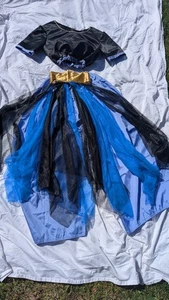 Genie 3-piece Costume Purple/Black Halloween Women Size Small Cosplay - Picture 1 of 10