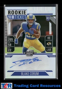 2024 Panini Contenders Optic #112 Blake Corum Silver Auto - Picture 1 of 2
