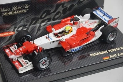 1:43 MINICHAMPS 403050117 KYOSHO Panasonic Toyota Racing TF105 R. Schumacher #17 - Image 1 of 4