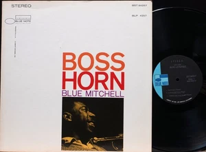 BLUE MITCHELL "BOSS HORN" BLUE NOTE BST84257 LIBERTY/UA VAN GELDER VG+/EX - Imagen 1 de 4