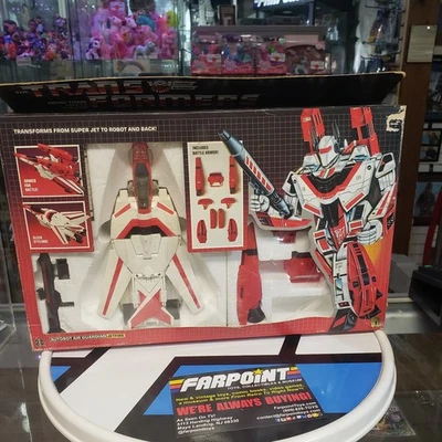 De colección Transformers G1 JETFIRE COMPLETO Sin Cortar CAJA ESPUMA DE POLIESTIRENO INSTRUCCIONES MÁS Foto 1 de 4
