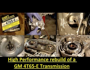 HP 4T65E TRANSMISSION DVD VIDEO HIGH PERFORMANCE REBUILD MANUAL 4T65-E 4T60 KIT - Bild 1 von 1