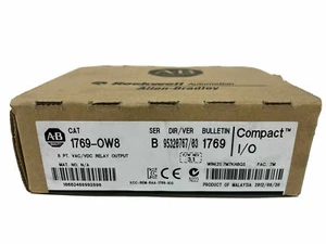 Nuevo módulo de salida de relé 1769-ow8 ser b sellado de fábrica AB 1769-OW8 SER B - Imagen 1 de 3