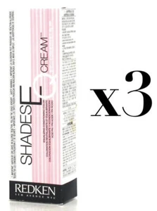 Redken Shades EQ Cream 08CR COPPER RED Demi Permanent Hair Color 2.1oz Set of 3 - Picture 1 of 1