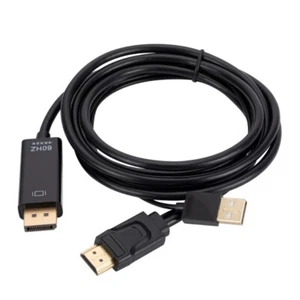 to DisplayPort (DP) Cable 6ft to DP Cord - Afbeelding 1 van 8