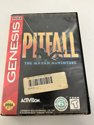 Pitfall: The Mayan Adventure (Sega Genesis, 1994)-BOX AND CART ONLY - Image 1 of 4