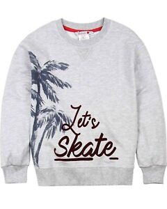 BOBOLI Boys Sweatshirt with Palm Print, Sizes 4-16
