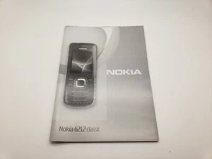 Manuel d'utilisation du téléphone portable Nokia 6212 Classic anglais neuf 3POSTUK - Photo 1/4