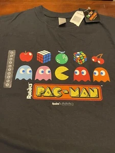 Pac-man Rubik’s Cube Old School Retro 80’s T-Shirt ~ Size XL XLarge - Picture 1 of 2