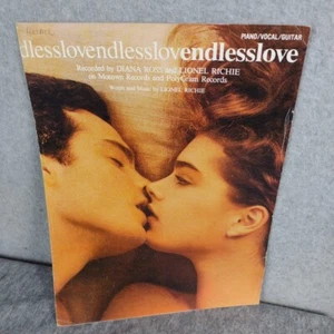 ENDLESS LOVE recorded by Lionel Richie & Diana Ross Piano/Vocal/Guitar Score - Picture 1 of 4