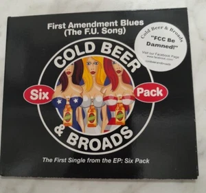 Cold Bear And Broads Six Pack Firrst Ammendment Blues Single In Cardboard Case - Picture 1 of 6