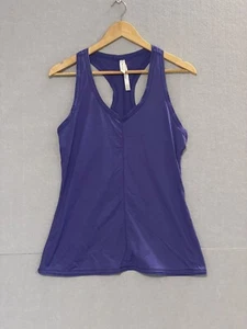LORNA JANE Singlet Purple Basic Stretchy Size L - Picture 1 of 4