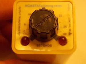 Agastat RELÈ TEMPORIZZAZIONE STARX022XSACXA Relè ritardo 1-30 sec 120v-ac/dc NUOVO - Foto 1 di 12