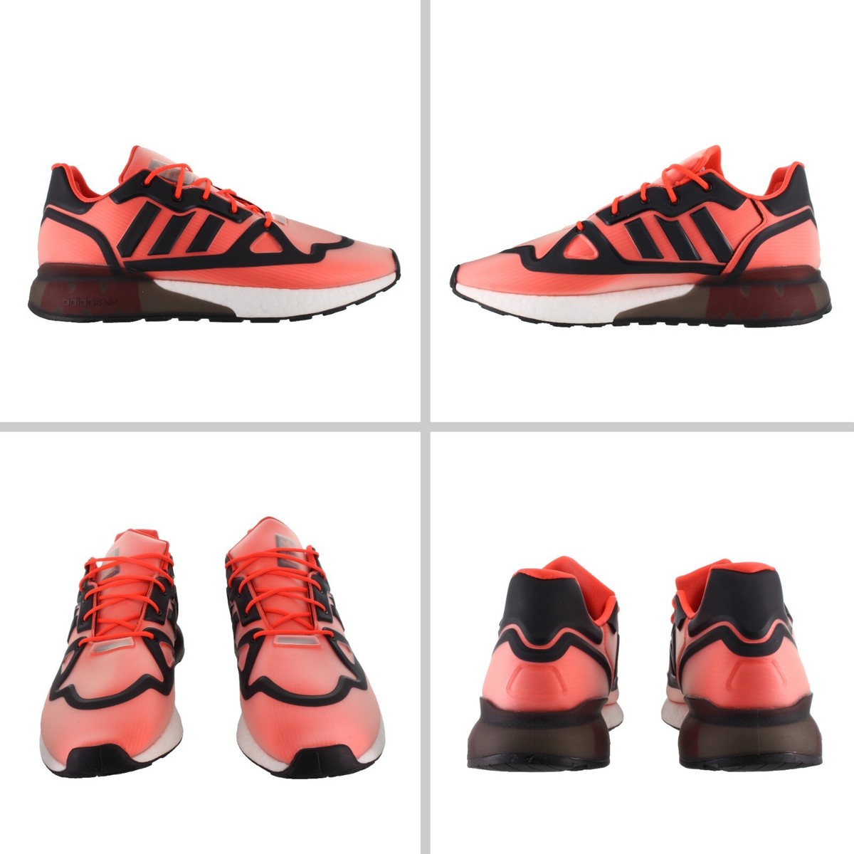 adidas ZX 2K Boost Black Solar Red for Sale | Authenticity adidas ZX 2K Boost Black Solar Red for Sale | Authenticity