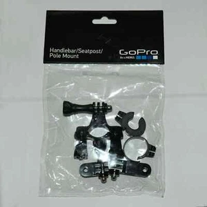 GoPro Handlebar Seatpost Camera Mount Black .75 to 1.4" Diameter Tubes 1021!!! - Picture 1 of 3