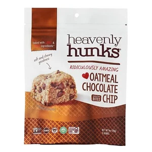 Heavenly Hunks Oatmeal Chocolate Chip Cookie 6 Oz - Picture 1 of 5