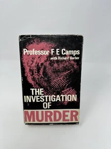 "The Investigation of Murder" by Prof. F E Camps - 1966 1st ed. Hardback - Picture 1 of 4