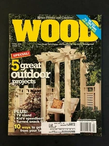 Wood Magazine April 2002 Issue 141 Outdoor Projects - Imagen 1 de 2
