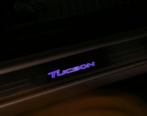 OEM 22-25 Hyundai Tucson ILLUMINATED DOOR SILL PLATES | FRONT ONLY | CWF69AU000 - Zdjęcie 1 z 1
