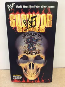 Surivivor Series 1998 Deadly Game VHS video in original sleeve - Picture 1 of 1