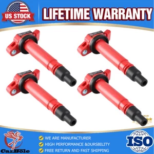 Pack of 4 Ignition Coil 90919-02250 For TOYOTA SEQUOIA 2008-2019 4.6L 5.7L V8 US - Picture 1 of 18