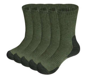 6 Pairs Army Mens Military Socks Thermal Hiking Boots Walking Combat warm 6-11 - Picture 1 of 1