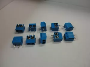 Paquete de 10 piezas KF301-2P 5,08 mm 2 pines conector terminal cable adaptador - Imagen 1 de 7