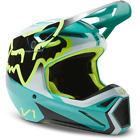 2023 Fox Kids Youth V1 LEED Motocross Helmet Teal